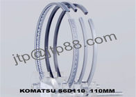 ชิ้นส่วนอะไหล่ Komatsu Plated Chrome S6D155 6128-31-2060 6128-31-2070