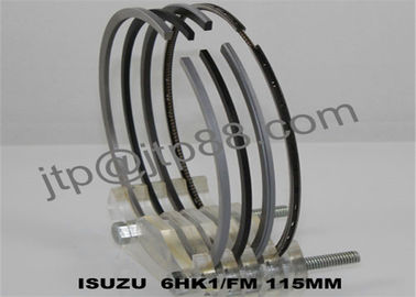 ชิ้นส่วนอะไหล่เครื่องยนต์ Excavator 6HK1 ชุดแหวนลูกสูบ 8-98017166-0 ประสิทธิภาพสูง