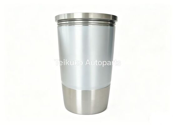 เครื่องขุดเครื่องยนต์ พิสตัน ซิลินเดอร์ไลนเนอร์เงิน สีดํา สีเทา ส่วนประกอบเครื่องยนต์ภารกิจหนัก เหมาะสําหรับการใช้งานในเครื่องขุด